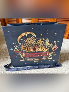 Louis Vuitton Store Shopping Tote Gift Bag Christmas Edition